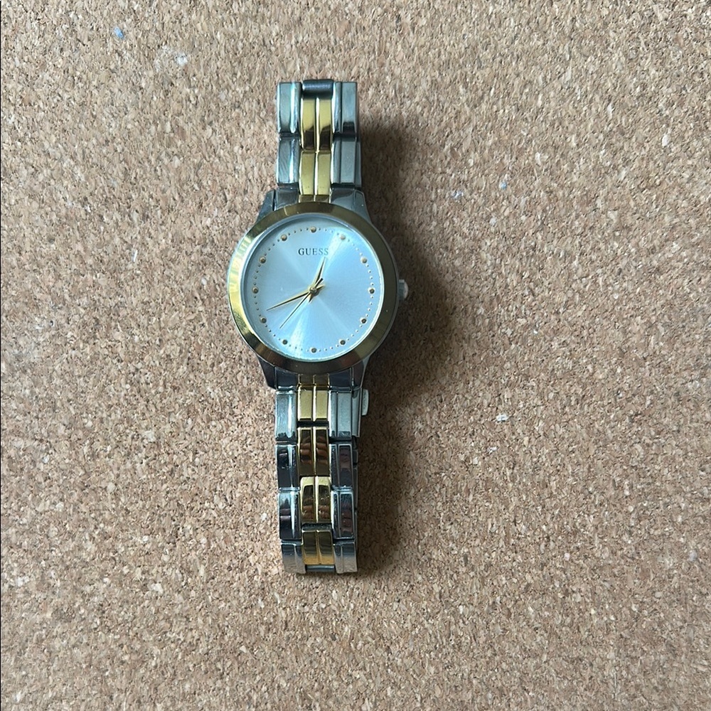 Guess Gold and Silver Women's Watch